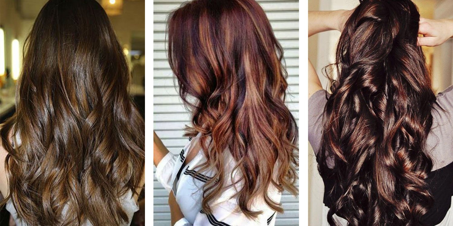different shades of brown hair color