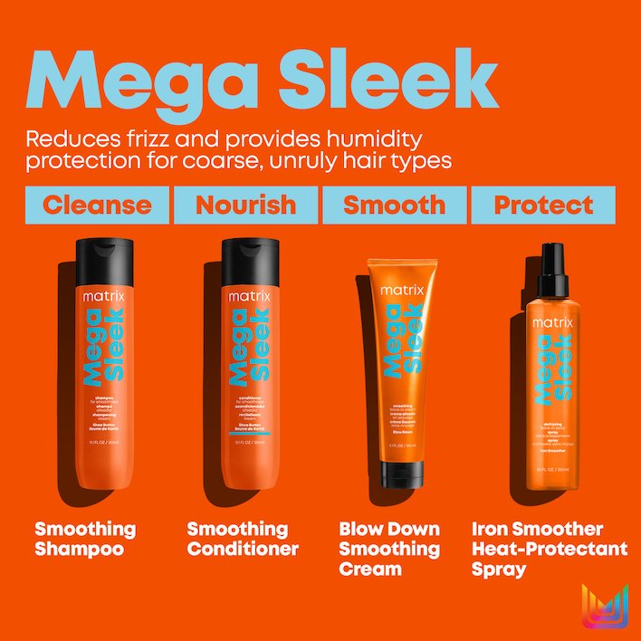 Mega Sleek Iron Smoother Anti-Frizz Spray